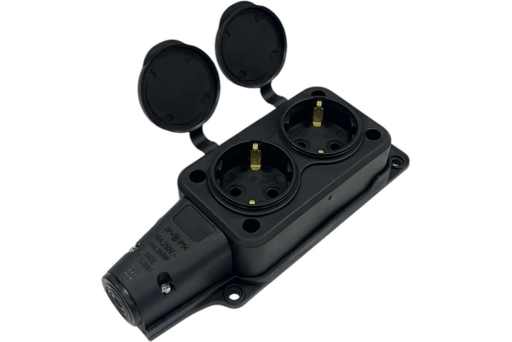 Удлинитель силовой iTOK i-CONNECT-COLOR-SU-KG-215-2-54-50-BLACK