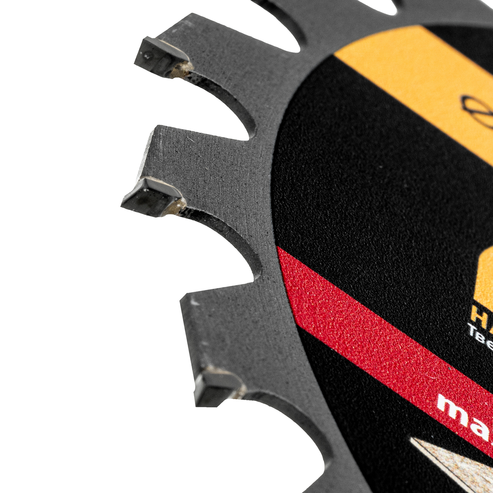 Пильный диск по дереву с гвоздями, ф185 х 20 мм, 24 зубов Denzel