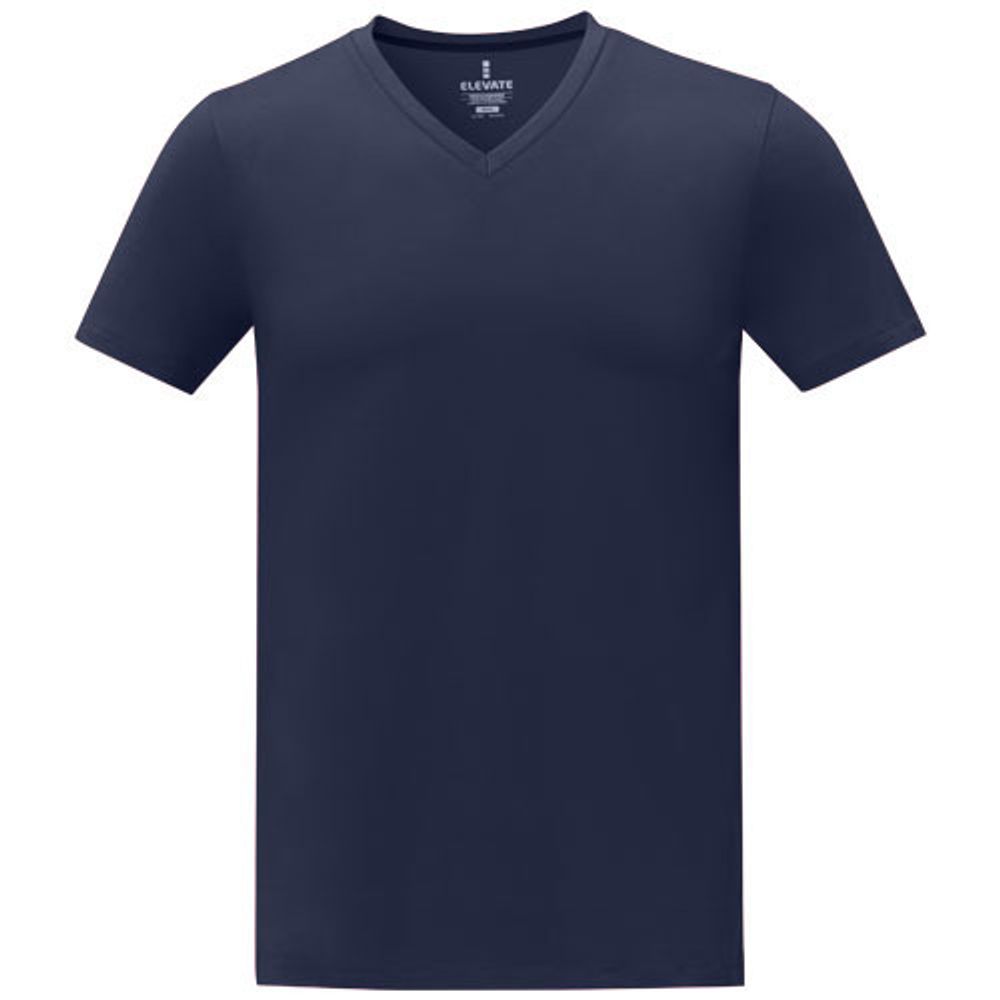 Somoto Мужская футболка с коротким рукавом и V-образным вырезом