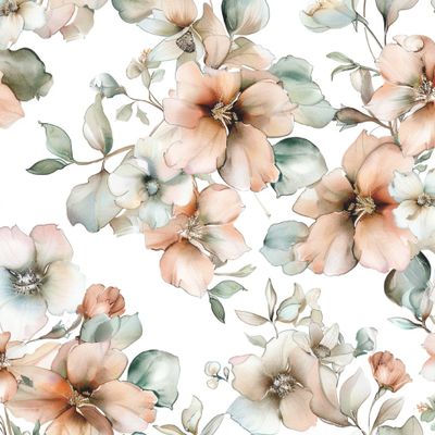 Акварельные розы