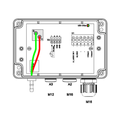 Модуль контроля давления Мenerga C-SDP (фильтров, VAV-систем, M 04 81 00)