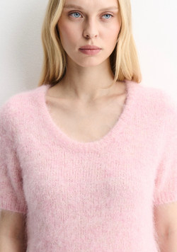 Джемпер Пушистик розовый