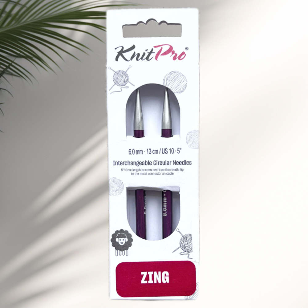 Спицы чулочные Zing 2,75мм/20см, KnitPro