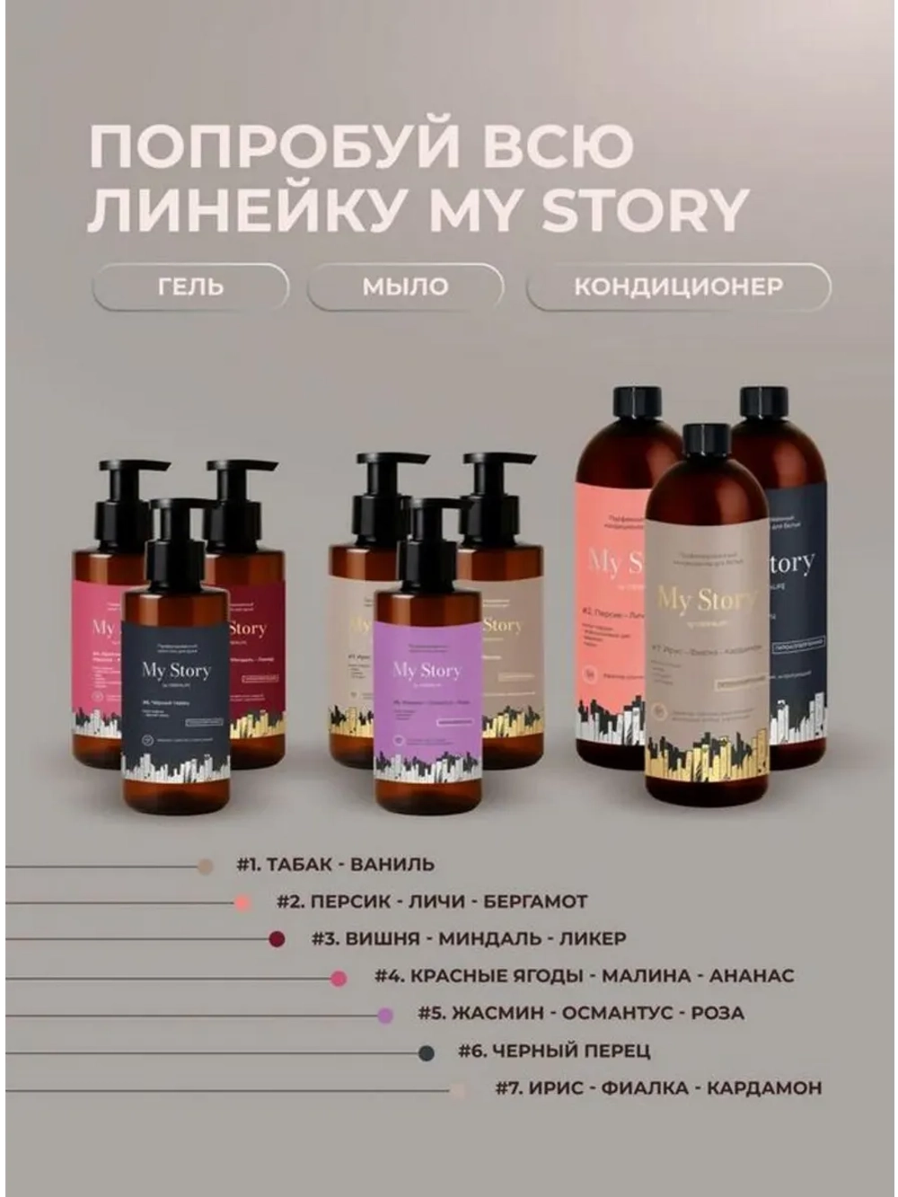 Гель для душа жидкое мыло подарочный набор жасмин роза 2 шт