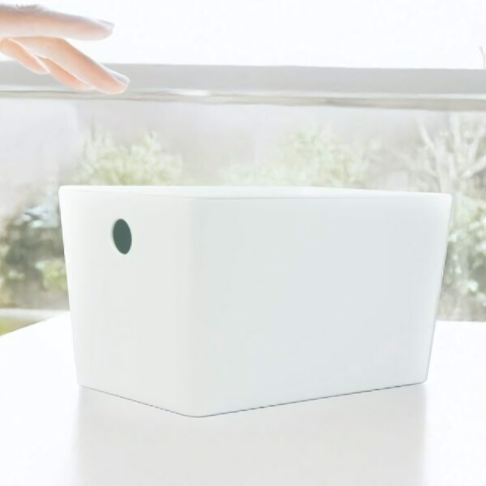 Контейнер VERSA M, 5,5 л. с крышкой, цвет белый