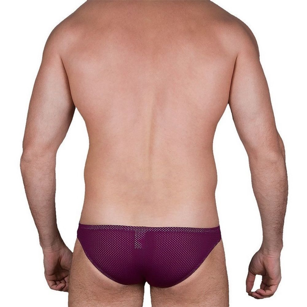 Мужские трусы слипы фиолетовые Sesmik Active light