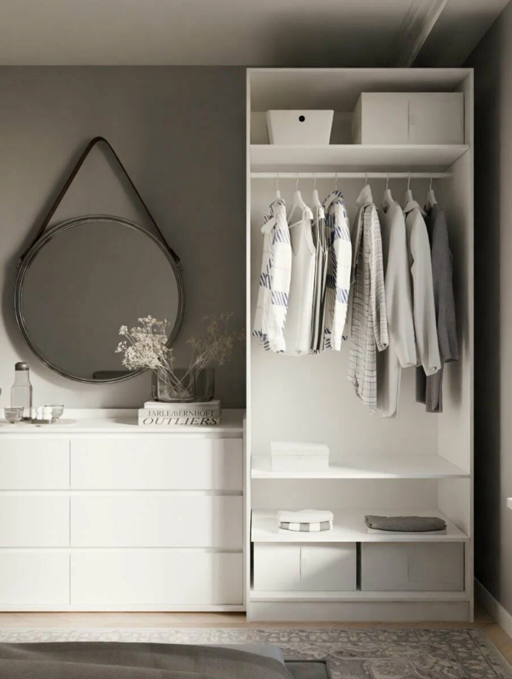 Стеллаж МАКС 100х58х233 белый