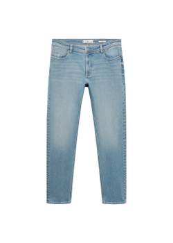 Джинсы Jan slim fit с эффектом потертости