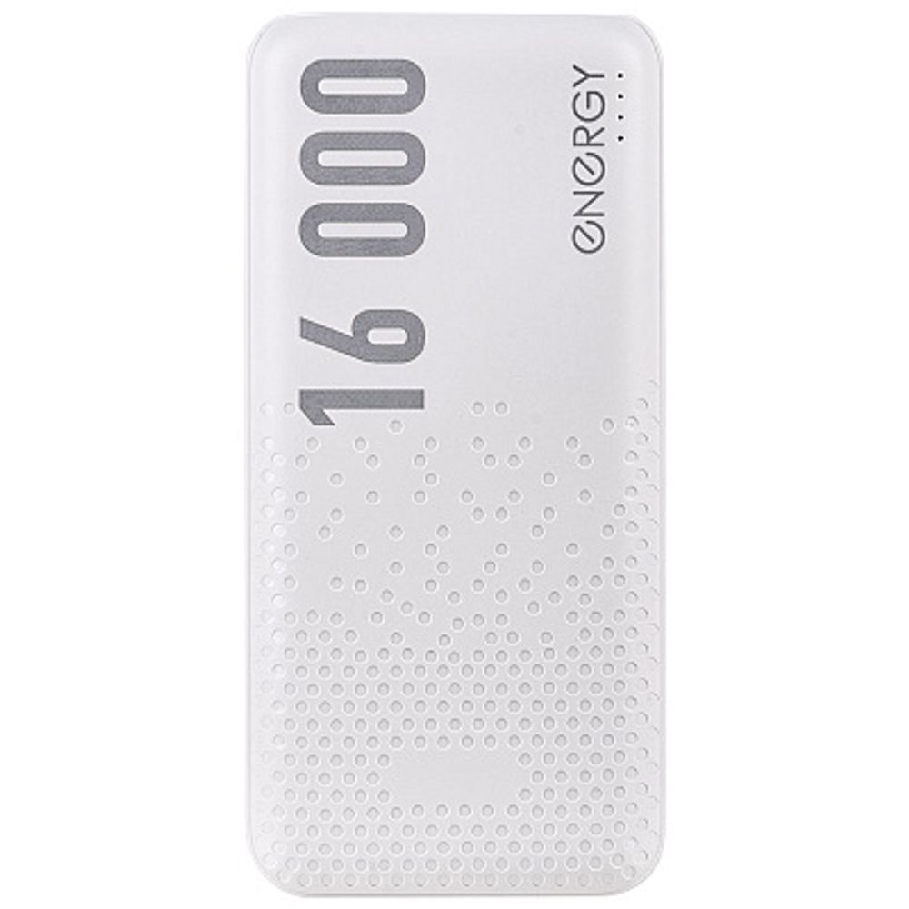 Внешний аккумулятор ENERGY POWER BANK 16000-8В TRAVEL, вход：5В/2.1A Type-C / 5В/2.1A Micro USB,