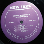 George Wallington Quintet Featuring Phil Woods, Donald Byrd / The New York Scene (LP)