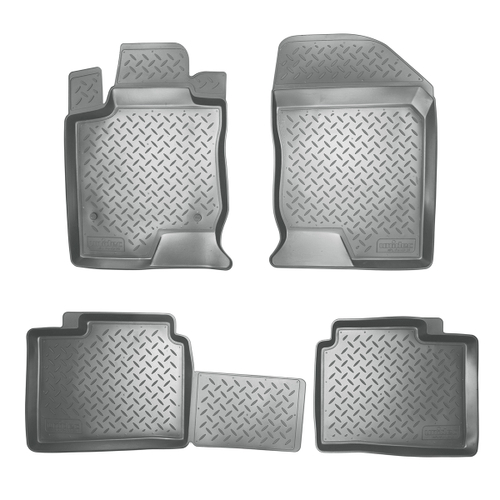 Ковры в салон Norplast/Unidec для Kia Magentis в кузове GE (2006-2010), Серый, арт.NPL-Po-43-20-G