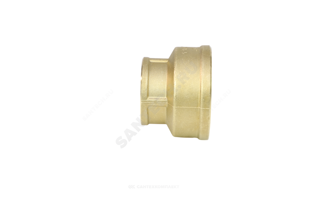 Муфта латунь переходная Ду 40х32 (1 1/2"х1 1/4") ВР/ВР LD LD.65.516.40х32