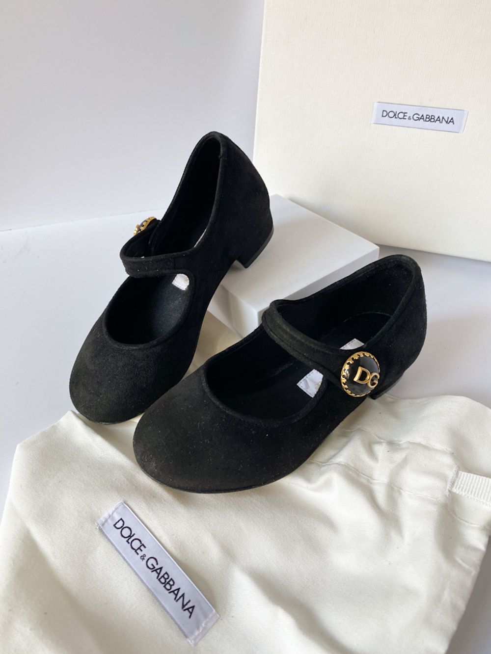 Замшевые туфли Dolce&Gabbana, 24