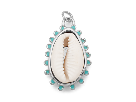 Подвеска "Ракушка каури", 28мм