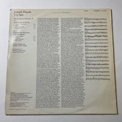Винтажная виниловая пластинка LP Haydn Гайдн Dresdner Philharmonie, Sinfonie Nr. 99 Es-dur, Sinfonie Nr. 100 G-dur (ГДР 1977)