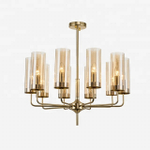 люстра Glass Tube Chandelier 10