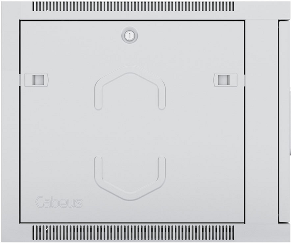 Шкаф настенный 19", 12U Cabeus SH-05F-12U60/60m-R