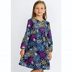 Платье велюр 1417900102 р.92-98 (Юлла)