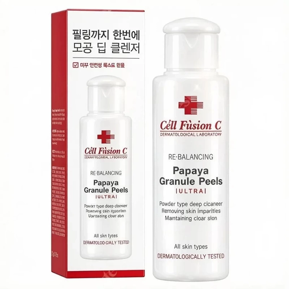 Papaya Granule Peels Cell Fusion