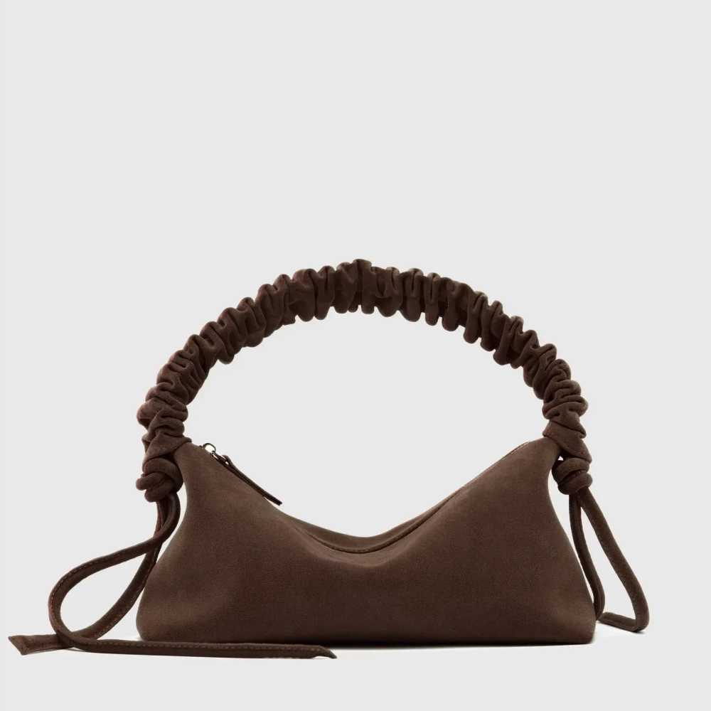 Сумка Banana Mini Suede Chocolate