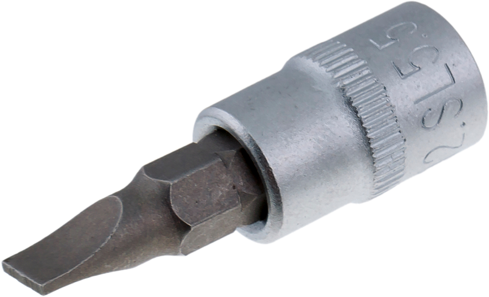 Торцевая головка короткая с битой 1/4" SL6.5, СТАНКОИМПОРТ, CS-14.12.SL6.5