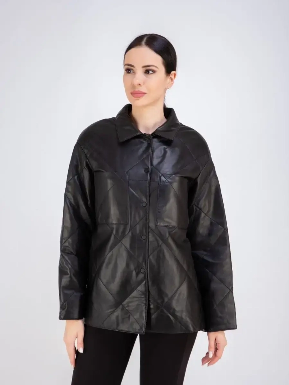 Куртка кожаная из натуральной кожи