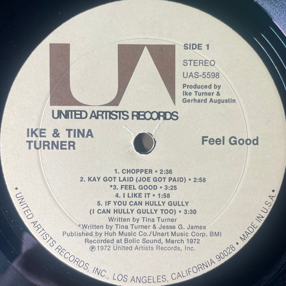 Ike & Tina ‎– Feel Good (США 1972г.)