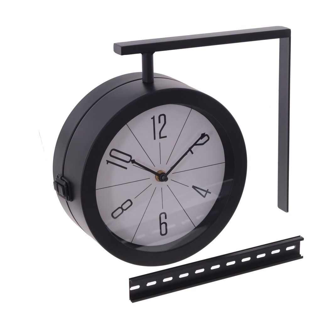 GAEM Часы настенные декоративные двусторонние, L30 W8,5 H25 см, (2xАА не прилаг.)