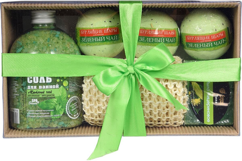 НАБОР ПОДАРОЧНЫЙ БШ МЯТНЫЙ РЕЛАКС 6ПРЕДМЕТОВ 41372
