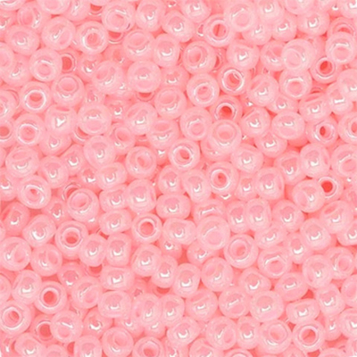T156 Бисер TOHO круглый, размер 11/0, цвет Цейлон нежно-розовый, 5 грамм