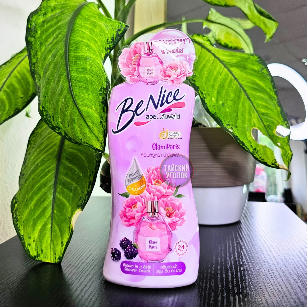 Крем гель для душа BENICE Glam Paris 400 мл