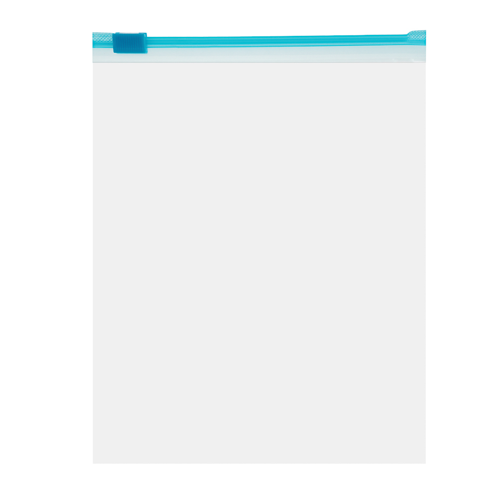 Пакеты с замком-слайдером тм VETTA, 15х20см, 50мкм, 1 литр, полиэтилен, 16шт