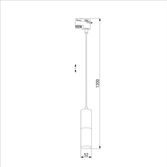 Трековый светильник TK Lighting 4403 Tracer Black Gold
