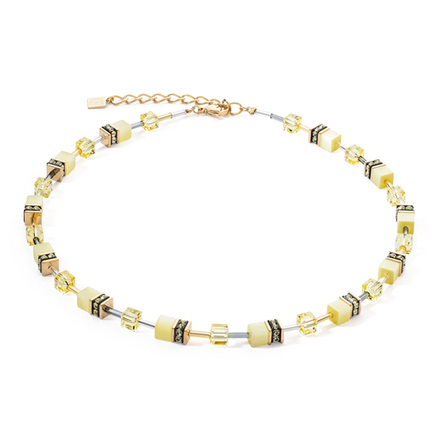 Колье Coeur de Lion Light yellow 4020/10-0120