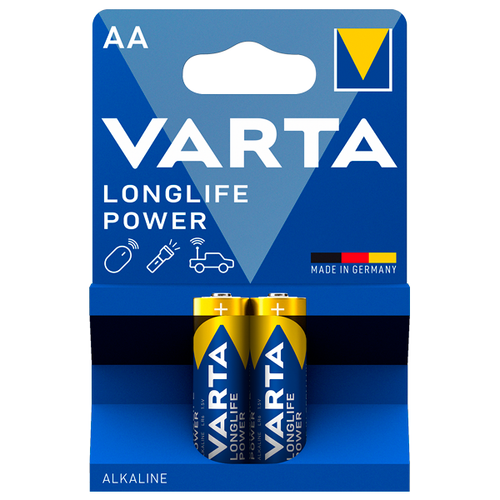 БАТАРЕЙКА VARTA MIGNON LONG LIFE POWER 2 ШТ LR6/AA (Energy)