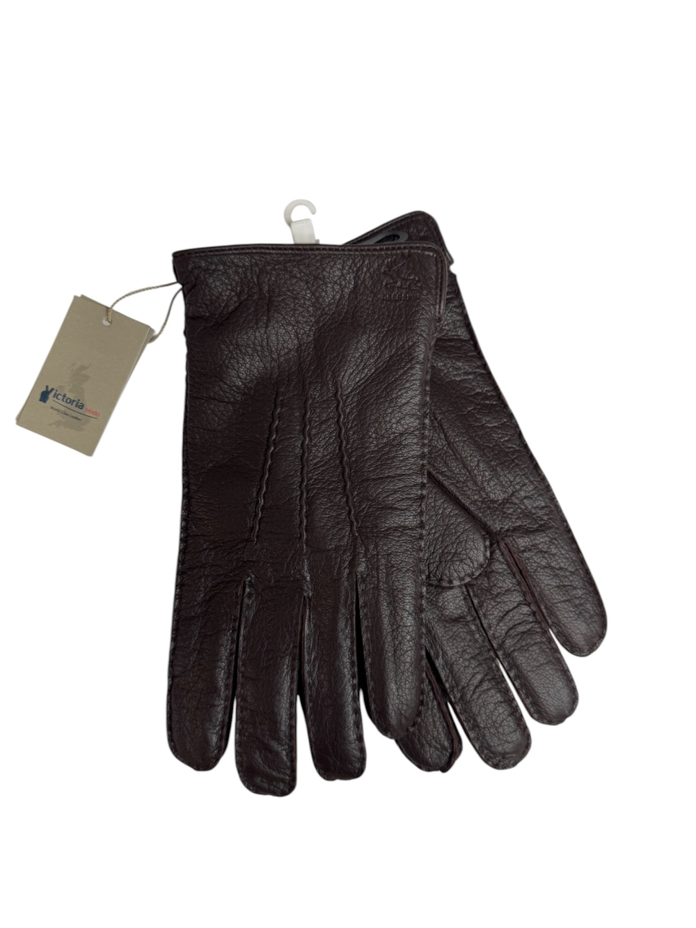 Перчатки. Мужские. Материал верха: Кожа оленя. Подклад: Трикотаж-шерсть. 5 шт в упаковке.