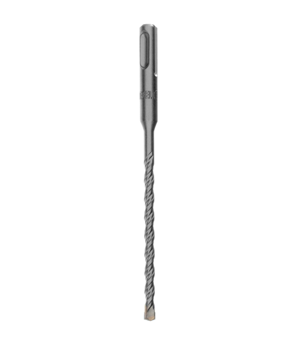 Бур по бетону, двойная спираль, Cobalt W-tip (6x160 мм; SDS PLUS) Denzel 705006