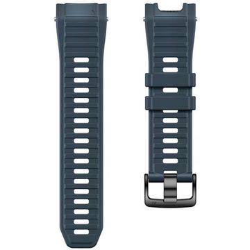 Ремешок 26 мм силиконовый для Garmin Instinct 2X Solar / Instinct 2X Solar Tactical оригинальное быстросъемное крепление Torch (Синий гранит)