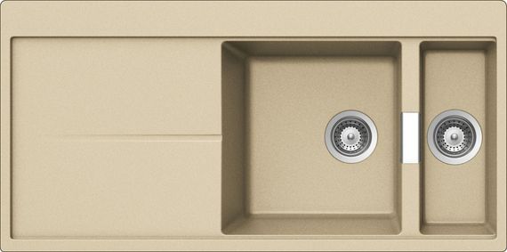 Мойка SCHOCK Horizont 60D Cristadur (монтаж в один уровень со столешницей) аворио