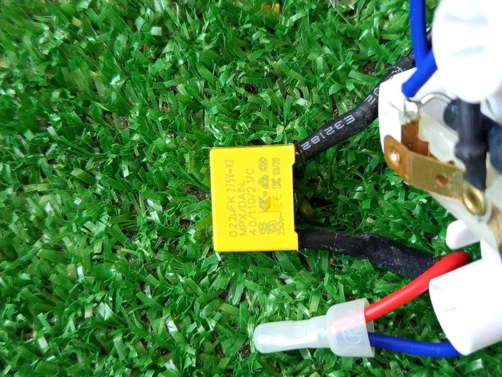 Двигатель в сборе для измельчителя First FA-5114-8 (с разбора)