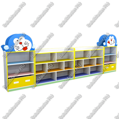 ШКАФ ДЛЯ ДЕТCКОГО САДА TKF02