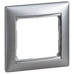 Рамка 1 пост алюминий матовый Valena Classic LEGRAND