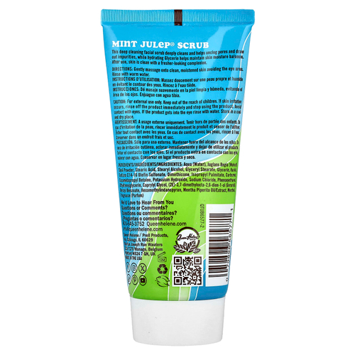 Queen Helene, Mint Julian®, скраб для жирной кожи и склонной к акне, 170 г (6 унций)