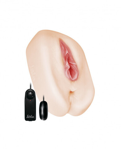 Вагина с анусом и вибро-пулей Dream Girl (2 отверстия) (Цвет: телесный)