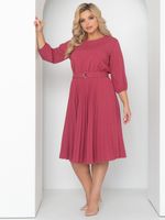 Платье Стильное гофре (пыльная роза) Diolche