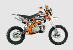 Питбайк ROCKOT RENTAL 125 Axis 2.0 (полуавтомат, без сцепления, эл. стартер, 17/14)