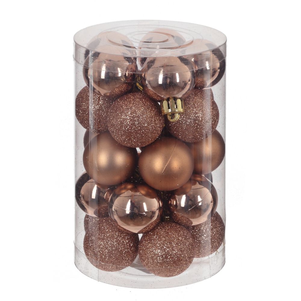GAEM Набор из 25шт Украшение новогоднее "Шар", D 3 см, L3 W3 H4 см