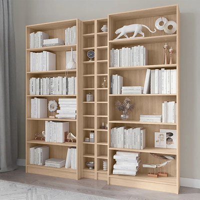 Шкаф-стеллаж Билли 1 Дуб Сонома 3025 200*28*202 см, Бежевый   Фиеста