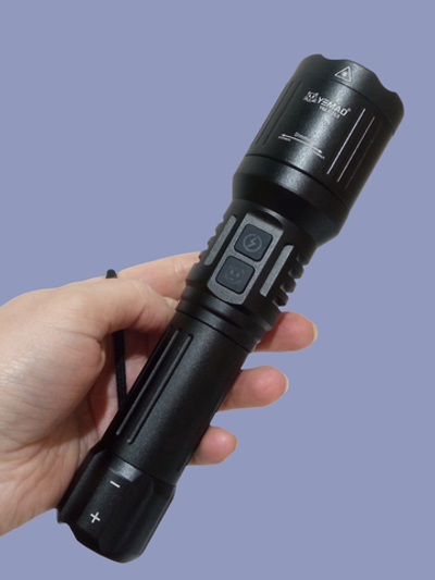 Фонарь ручной яркий многофункциональный + лазер RED/GREEN YM-G263