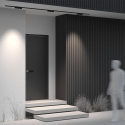 Уличный трековый мангитный светодиодный светильник Maytoni Exility IP   O-TR02-2-S-12WB4K